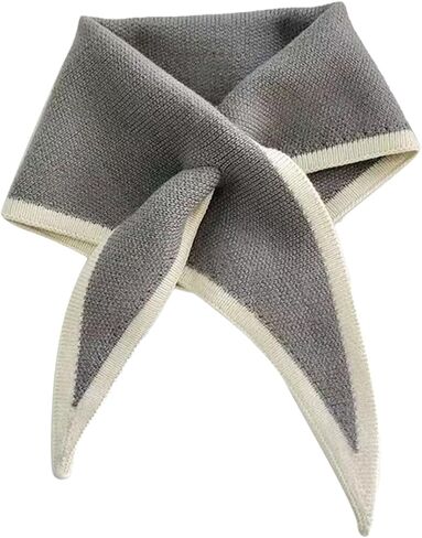 Knit Triangle Neck Warmer – Autumn & Winter Shawl for Women, Cozy Neckerchief and Warm Winter Wrap in Saudi Arabia