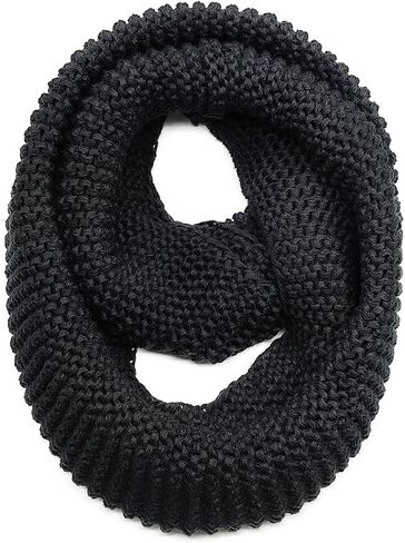 Infinity Scarf for Women & Men, Chunky Knit Infinity Scarves Warm & Soft - bufandas para mujer para frio U-S5-W in Saudi Arabia