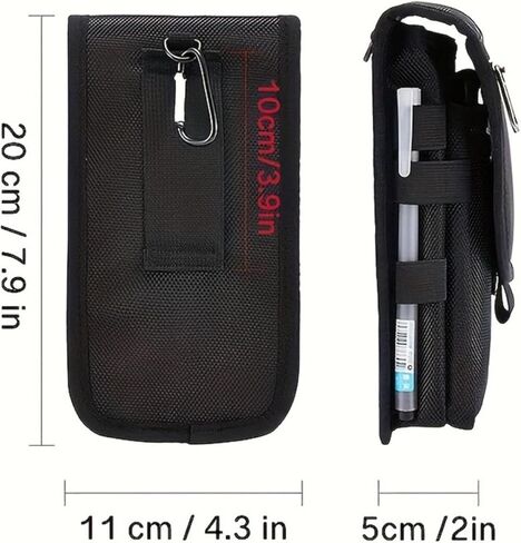 Flip Phone Belt Bag for Men - Portable, Leather, Casual, Suitable for Middle-Aged and Elderly in Saudi Arabia