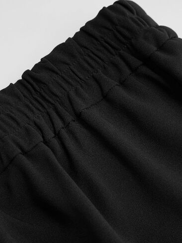 CIDER Women Middle Waist Wide Leg Pants Casual Stylish Button Front Trousers in Saudi Arabia