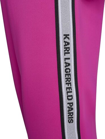Karl Lagerfeld Womens Straight Leg Athleisure Logo Tape Scuba Jogger in Saudi Arabia