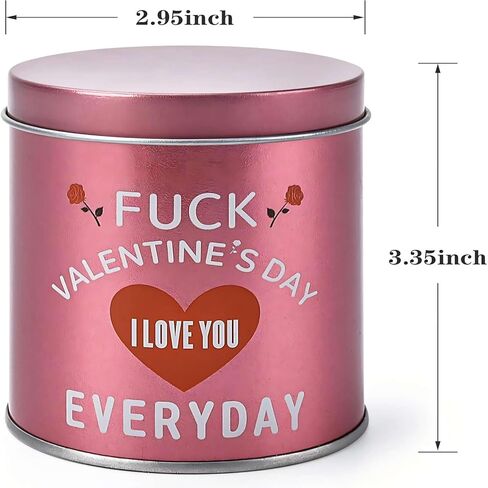 Valentines Day Gifts for Her Birthday - Galentines Gifts for Women Wife Girlfriend Girls Friend Romantic Naughty Gift for Her Tin Soy Candles Unique Ideas 9oz Scented Candles in Saudi Arabia
