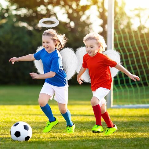 Giegxin 3 قطع عيد الميلاد الاطفال أجنحة الملاك ازياء للفتيات والفتيان الأبيض الملاك عقال ملابس لعيد الميلاد حزب تأثيري in Saudi Arabia