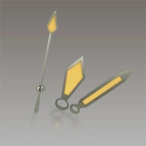 Watch Hands for NH35 NH36 Movement Green Luminous Sword Style Watch Accessories for NH35 NH36 in Saudi Arabia