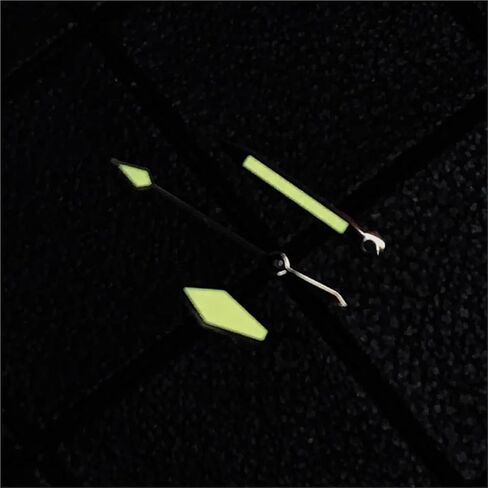 Watch Hands for NH35 NH36 Movement Green Luminous Sword Style Watch Accessories for NH35 NH36 in Saudi Arabia