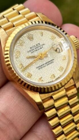 ساعة Ewatchparts ياقوت كريستال متوافقة مع رولكس ليدي ديتجست 26 ملم 69000 69000A 69173 69178 in Saudi Arabia