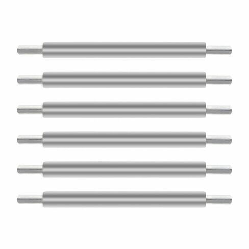 Ewatchparts 6 Spring Bar Pins Compatible with Rolex Submariner GMT Explorer I II with Band 93150 Hole Thru in Saudi Arabia