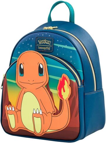 Loungefly Pokemon Charmander Mini Leather Backpack, Multicoloured, Mini, Casual, Multicoloured, Mini, Multicoloured, Mini, multicoloured, Einheitsgröße in Saudi Arabia