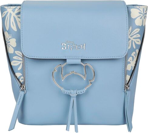Disney Lilo & Stitch Faux Leather Mini Backpack with Floral Print and Embroidered Details in Saudi Arabia