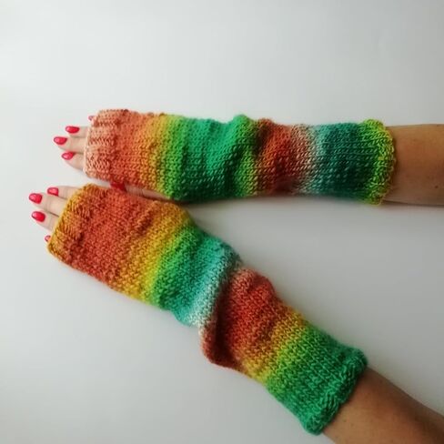 Mittens Soft Warm Fingerless Gloves Women Cozy Winter Cable Knit Hand Warmers Hand Knitted Cold Weather, Typing, Texting in Saudi Arabia