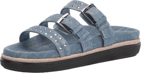 Vince Camuto Women's Ciandra Three Strap Slide Sandal in Saudi Arabia