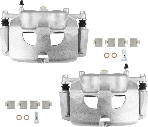 Brake Caliper 2007/2008/2009 For d Edge Caliper 18-B5026 18-B5027 Front Driver and Passenger Side with Bracket caliper for Pair Set of 2 in Kuwait