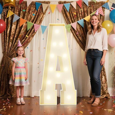Multifunctional 4FT Marquee Numbers, corrugated plastic board, Quick Assembly in 5 Minutes Without Tools, for party decoration, disassembled into blank yard signs, Poster Board (Letters S) in Saudi Arabia