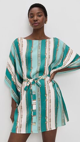 L'AGENCE Women's Alia Belt Stripe Tunic in Kuwait