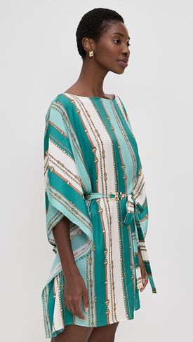 L'AGENCE Women's Alia Belt Stripe Tunic in Kuwait