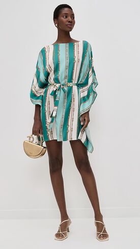 L'AGENCE Women's Alia Belt Stripe Tunic in Kuwait