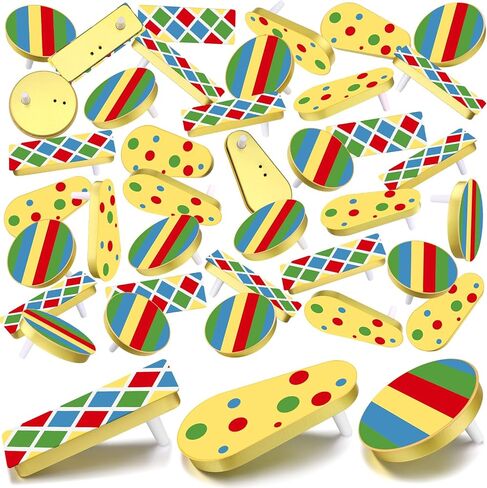 60 PCS PURIM GRAGREN METAL MATERANS COLLUTFUL Party Party Makers Bulk Novelty Notergort Purrim Gragg in Kuwait