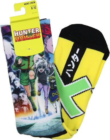 جوارب Bioworld Hunter X Hunter Socks Anime Manga للرجال رياضية متوسطة الساق in Kuwait