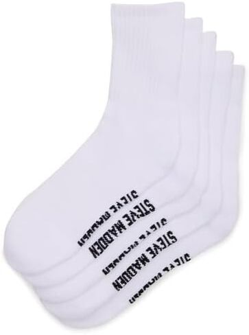 Steve Madden mens 5pk Athleisure Shortie Crew in Saudi Arabia