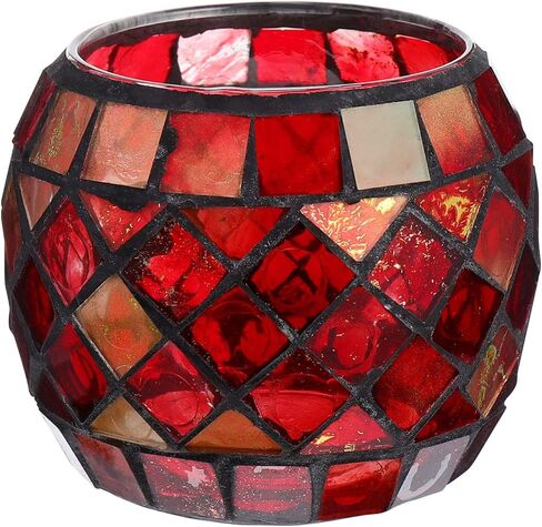 ledmomo European Style Glass Candlestick Ornament Romantic Candle Holder Tea Light Cup for Wedding Home Decor Dinner Party Table Centerpiece in Saudi Arabia