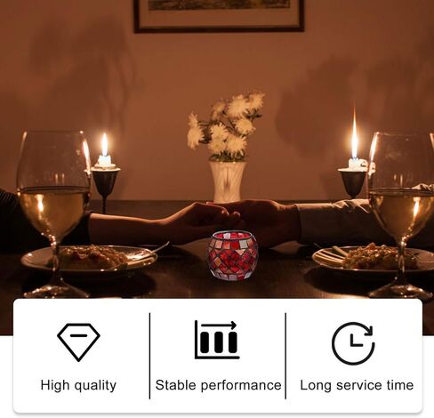 ledmomo European Style Glass Candlestick Ornament Romantic Candle Holder Tea Light Cup for Wedding Home Decor Dinner Party Table Centerpiece in Saudi Arabia