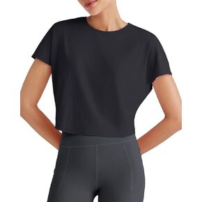 G4Free Lightbreeze Womens Workout Tops Batwing Sleeve Tees Loose Fit Athletic Gym Shirts Basic Yoga Tshirts Casual Summer in Saudi Arabia