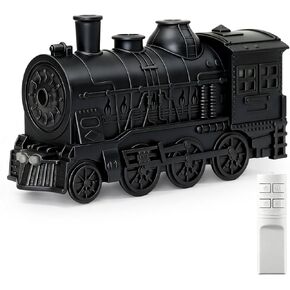 Train Diffuser 300ML Essential Oil Diffuser Cool Mist Humidifier Aroma Diffuser,2 Color Light 2 Mist Modes,3-in-1 Vintage Steam Train Diffuser Humidifier with Remote Control,Home Decor & Gift (Copper) in Kuwait