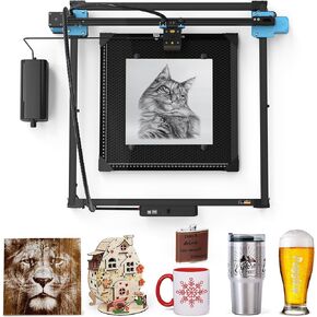 Twotrees Laser Engraver Y-Axis extension Kit ، مجموعة تمديد منطقة نحت للتجميع بالليزر مع إكسسوارات كاملة لـ TTS-25/TTS-55 ، منطقة نقش ممتدة إلى 600 × 600 مم in Kuwait