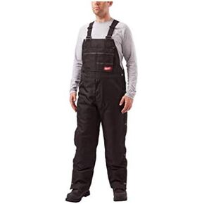 Milwaukee 261B-3XS Men's Gridiron 3XL Black Zip-to-Thigh Bib Short Overall in Kuwait