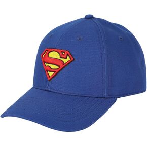 Superman Classic S Shield Adult Baseball Cap Blue in Saudi Arabia