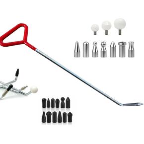 LadyRosian Paintless Dent Repair Reflector Line Board Tools with Adjustable Holder for Car Body dent Removal Yellow Stripe Testing Tool in Kuwait