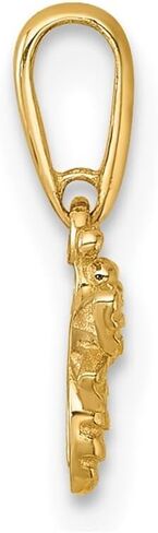 14k Yellow Gold Polished Bee Pendant, 12x10 mm in Saudi Arabia