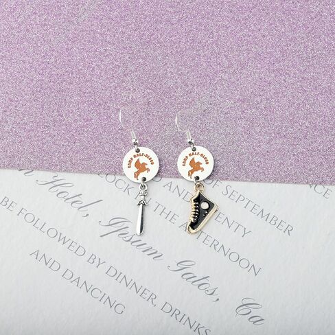 Book Inspired Earring Winged Horse Pendent Charm Gift Olympian Training Merch Horror Novel Lover Gift in Saudi Arabia