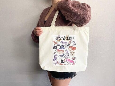 New Yorker tote bag, New Yorker magazine bag, New Yorker bag, New Yorker art, New yorker tote, art tote bag, aesthetic tote in Saudi Arabia