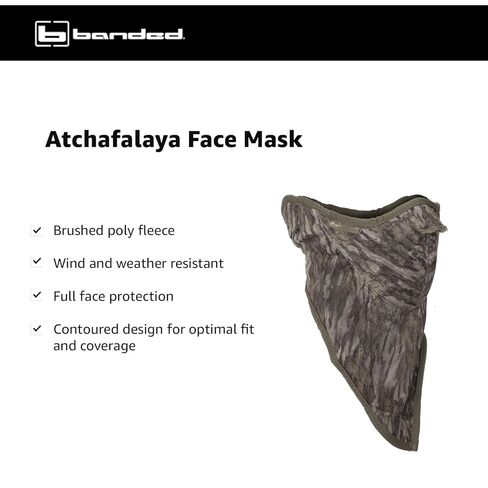 BANDED Unisex Atchafalaya Face Mask | Wind-Resistant Brushed Poly Fleece Outdoor Hunting Neck Gaiter w/Full Face Protection in Saudi Arabia