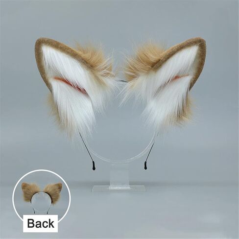 LittleLuluda Puppy Dog Shiba inu Ears Headband and Tail Costume Accessory Kit in Saudi Arabia