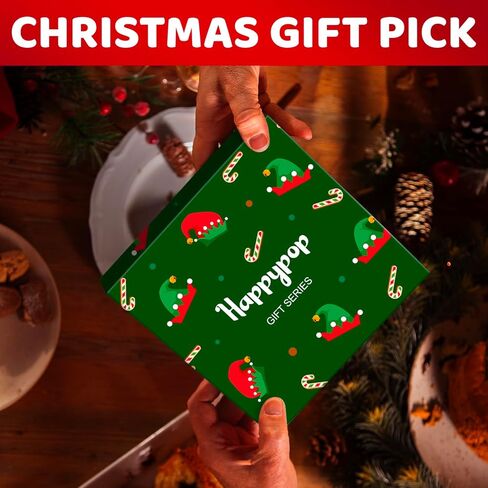 HAPPYPOP Christmas Gift Socks for Adults - Xmas Elf Stocking Stuffers Elf Socks for Women Men in Saudi Arabia
