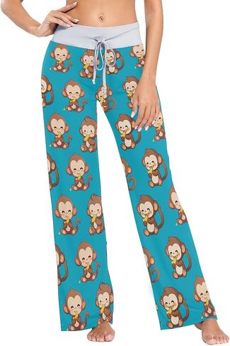 Women's Pajama Lounge Pants Lightweight Jersey Sleepwear Pjs Bottom in Saudi Arabia