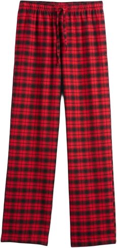 GAP Womens Flannel PJ Pant Fs أحمر أسود منقوش M in Saudi Arabia