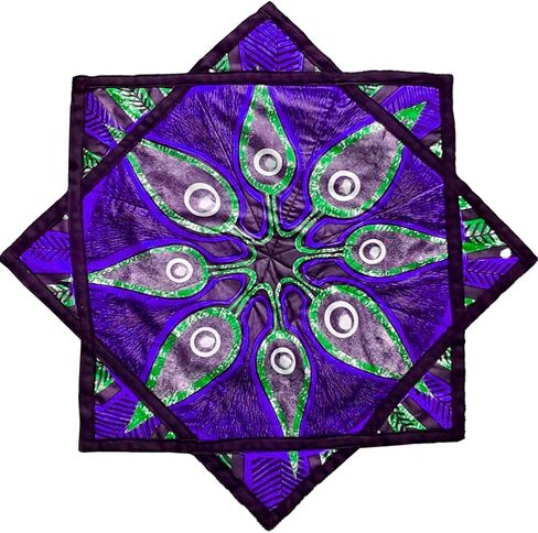 Star Air Flow Star, Spinning Cloth Flowstar, Dapo Star, Perfect for Juggling and Flow Arts, Portable and Durable (Blue) in Saudi Arabia