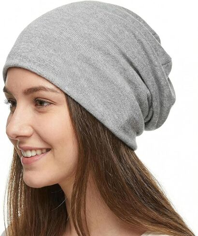 Woolinkin 100% Merino Wool Beanie - Unisex 260gsm Midweight Double-Layer Winter Hat in Kuwait