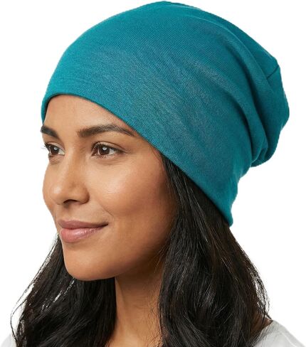 Woolinkin 100% Merino Wool Beanie - Unisex 260gsm Midweight Double-Layer Winter Hat in Kuwait