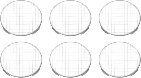 PATIKIL 6Pcs Incense Burner Pads, 6cm Stainless Steel Web Shape Burner Mesh Screen Use for Yoga Spa Room Home Office in Saudi Arabia