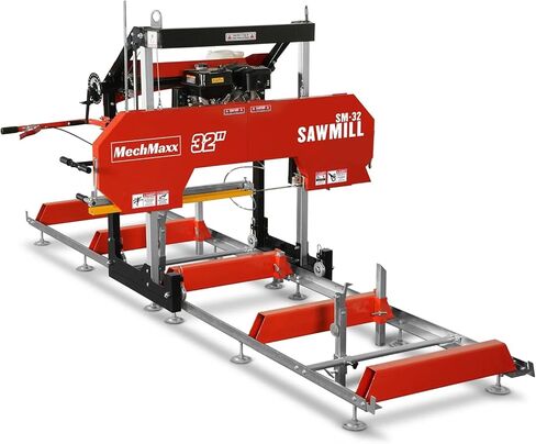 22 "بوصة منشرة محمولة ، 270 سم مكعب 9HP ، عرض 20" عرض لوح ، طول مسار 13 '، طراز SM-22 in Kuwait