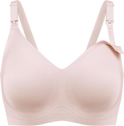 haakaa Nursing Bras for Breastfeeding Bras, Seamless Pregnancy Maternity Bra Wireless Classic Jelly Strip Support Nursing Bra in Saudi Arabia