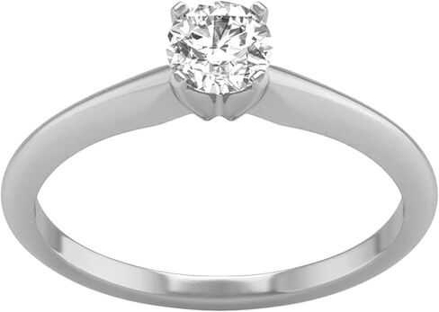 Diamond2Deal 1/10 Carat to 3 Carat Lab Grown Diamond Four Prong Solitaire Engagement Ring | 14K Yellow or White Gold Band Ring| E-F Color and VS1 Clarity in Saudi Arabia