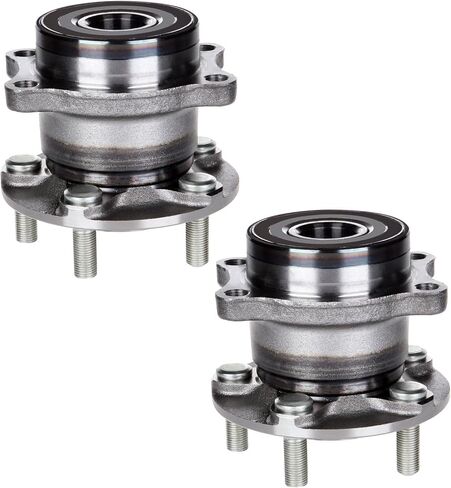 ECCPP Replacement for Pair of 2 New Complete Rear Wheel Hub Bearing Assembly for Subaru Outback Impreza Forester Legacy 2008 2009 2010 2011 2012 2013 5 Lugs w/ABS 512401 x2 in Saudi Arabia
