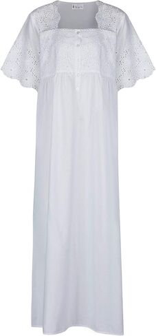 The 1 for U Night Gown for Ladies - Women Night Gown, Elizabeth 100% Cotton Gown in Saudi Arabia