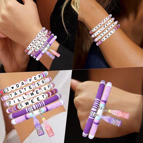 Korean-Pop Bracelet Birthday Party Friendship BFF Gifts for Fans Decor Halloween Outfits Bracelet (soda pop) in Saudi Arabia