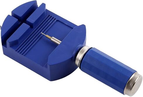 Watch Link Remover Strap Adjuster Bracelet Band Repair Tool Kit(Blue) in Saudi Arabia